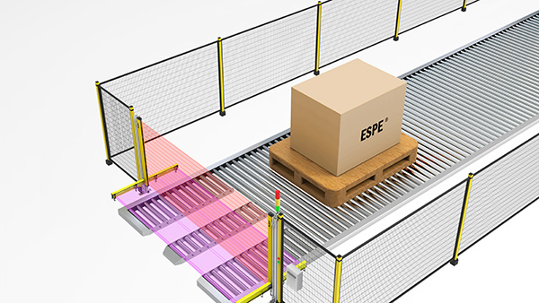 The Separation Scheme of Humans and Cargo in Electronic Cigarette Factory