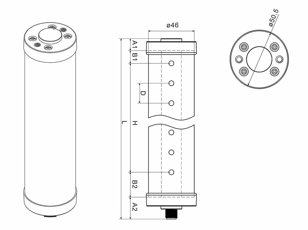Waterproof Safety Light Curtain