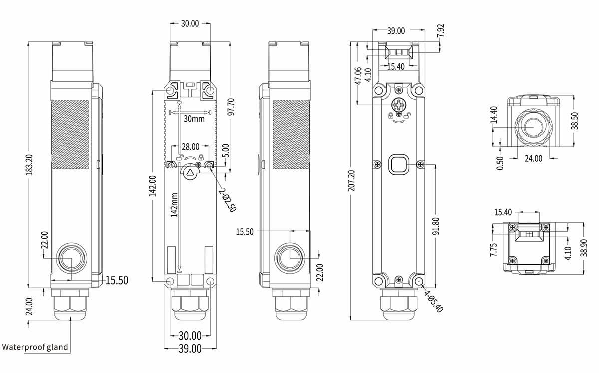 SLM13 Safety Door Switch