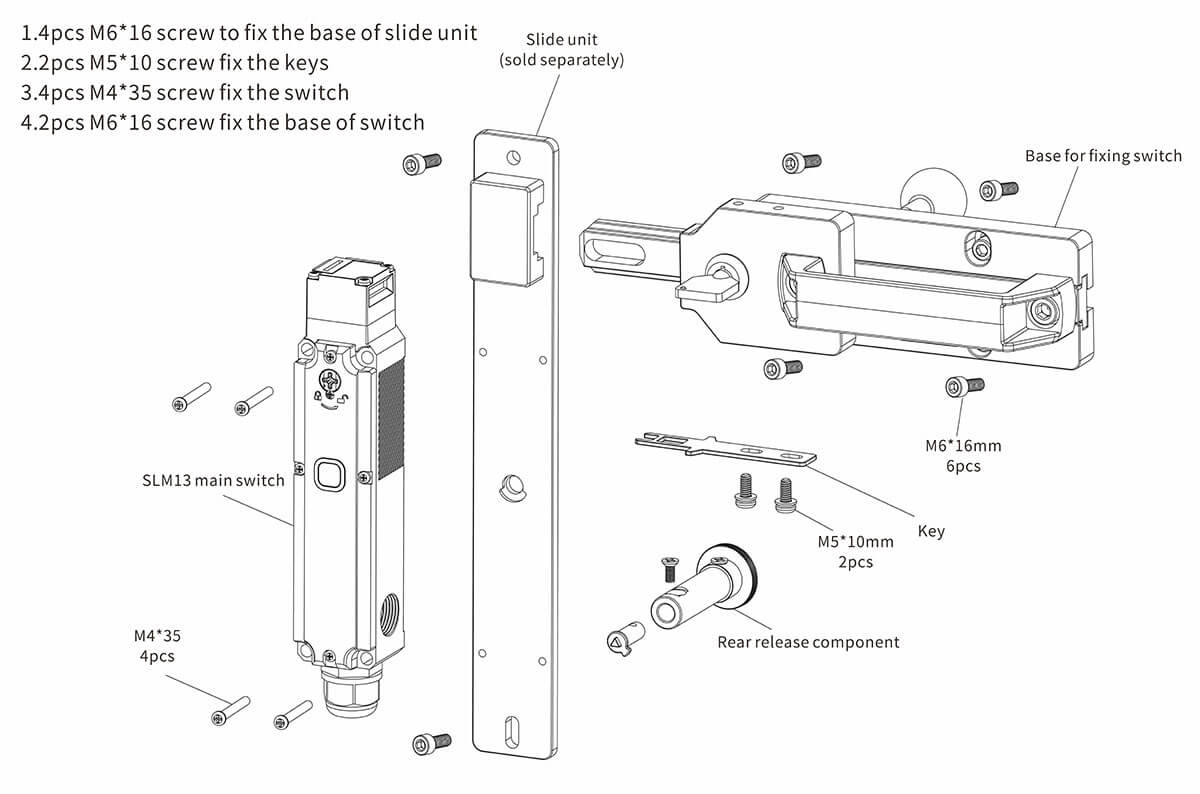 SLM13 Safety Door Switch