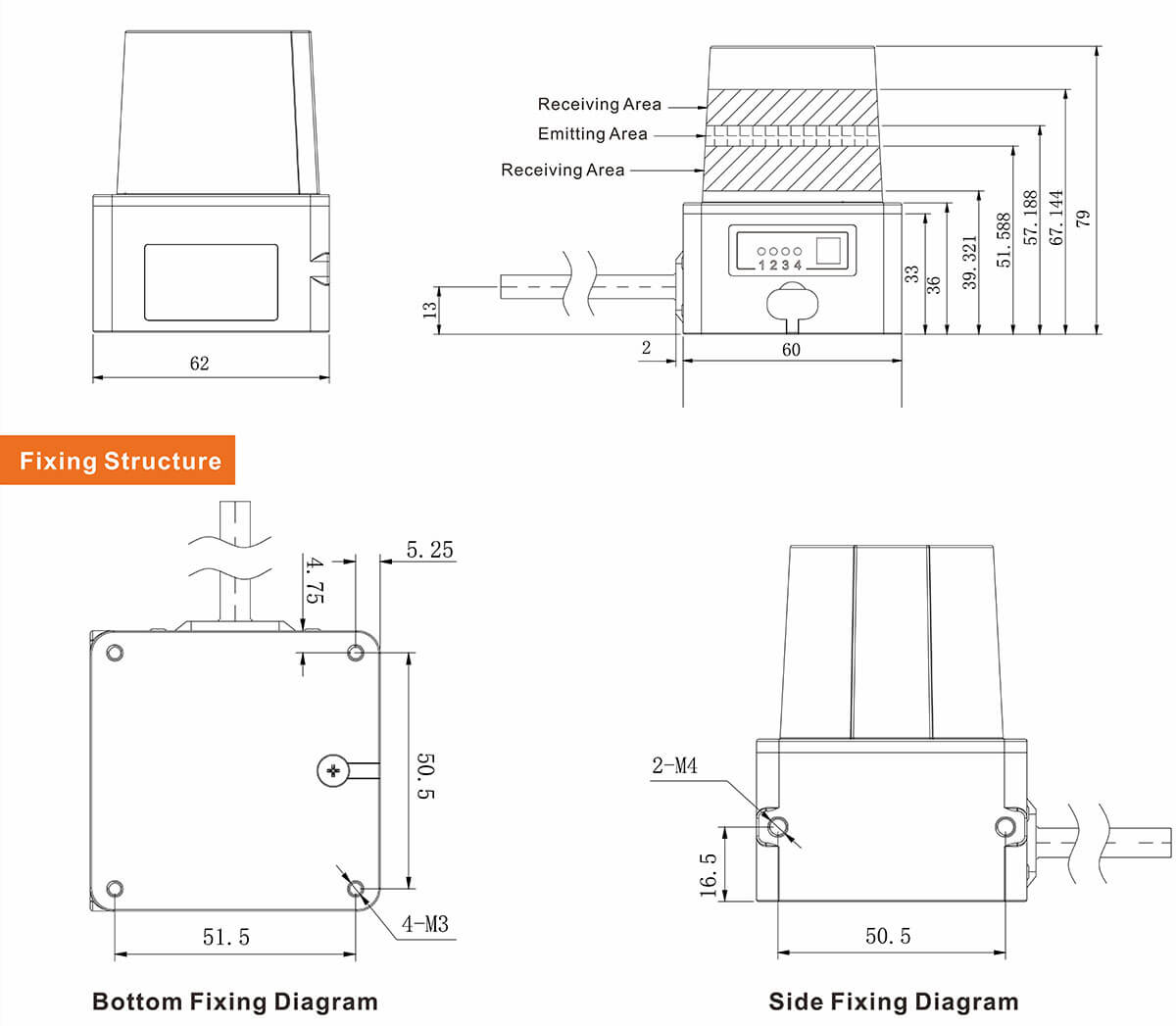 LGA10 270° Laser Scanner