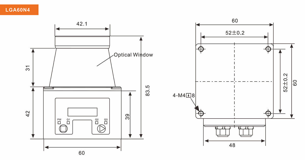 LGA60 320° Laser Scanner