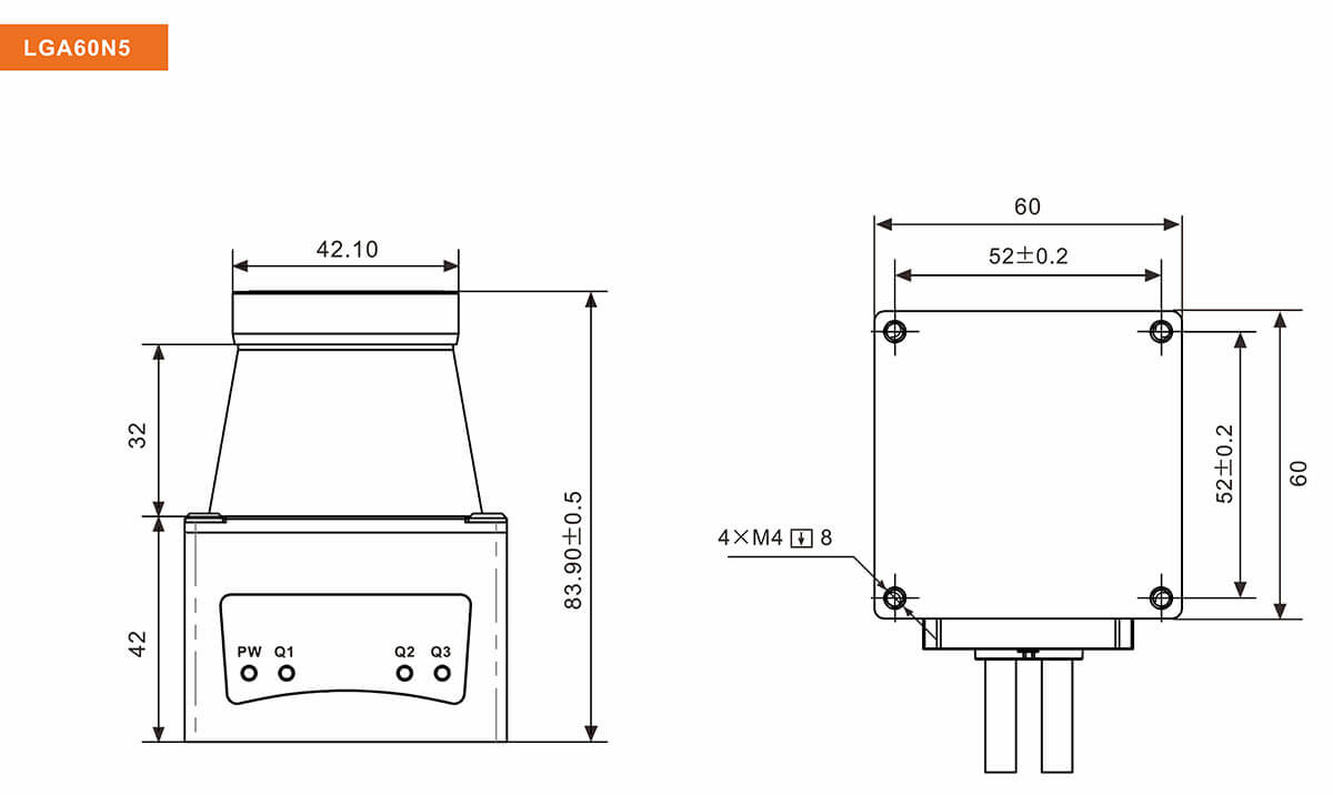 LGA60 320° Laser Scanner