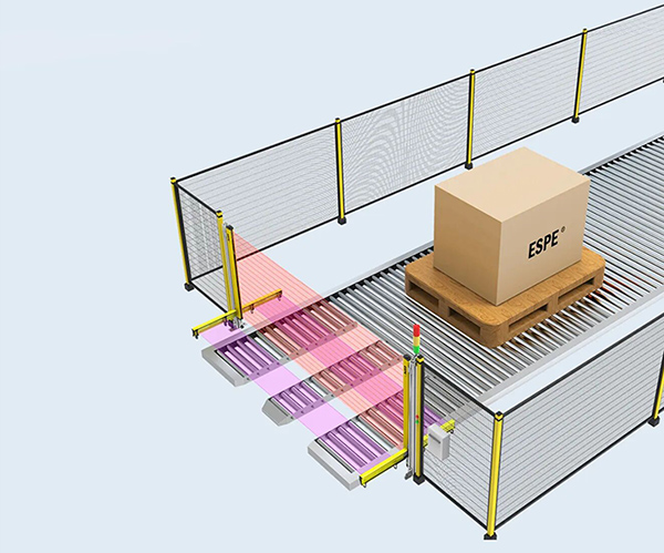 ESE Series Safety Light Curtain Newly Upgraded: Cascading Muting Enhances Efficiency