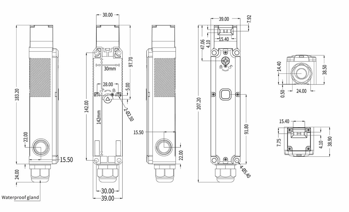 SLM13 Safety Door Switch