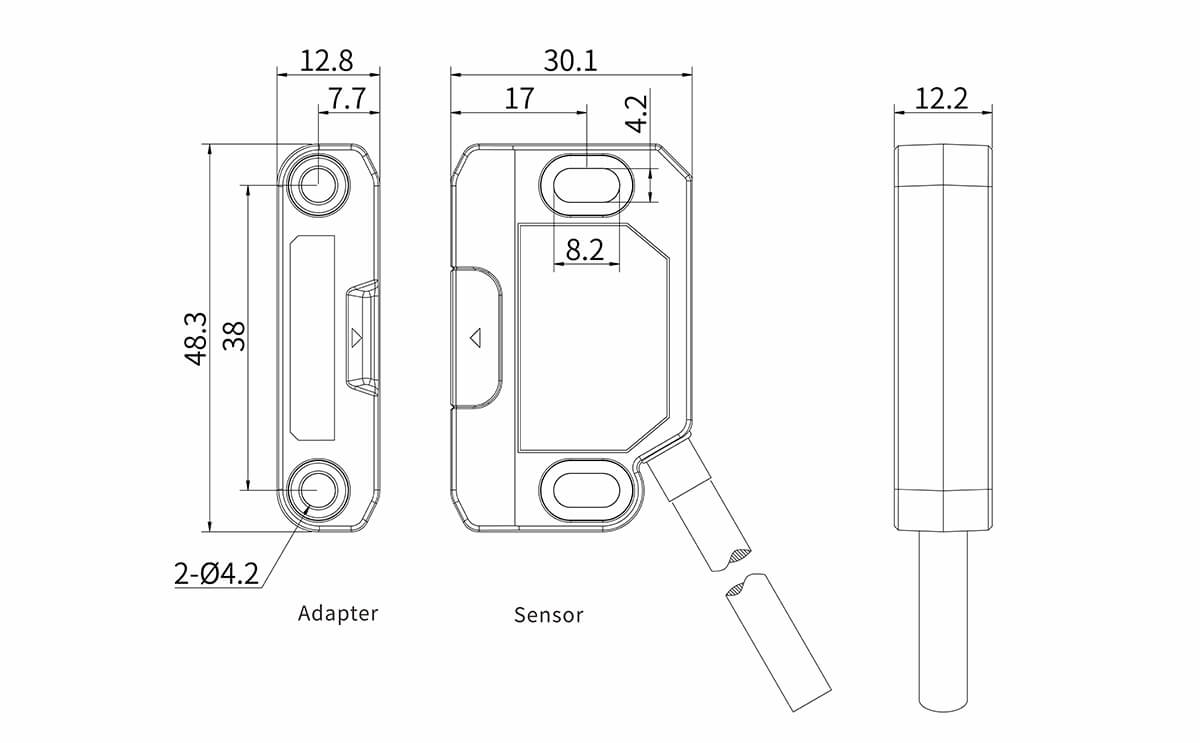 SSR22 Contactless Safety Door Switch