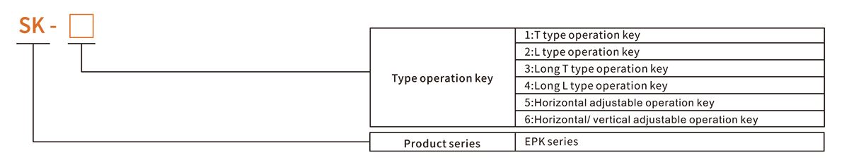 SK Series Key of Safety Door Switch
