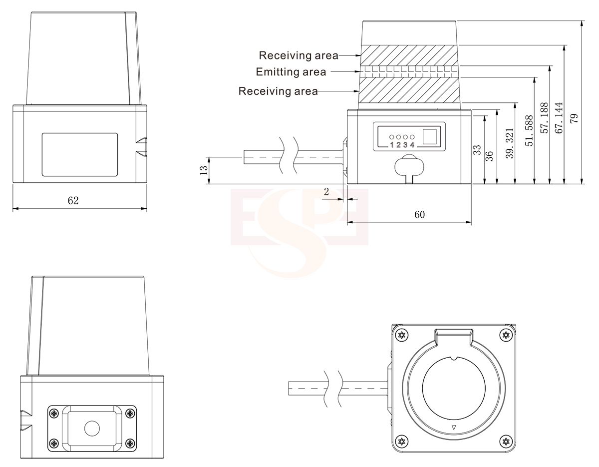 LGA10 270° Laser Scanner