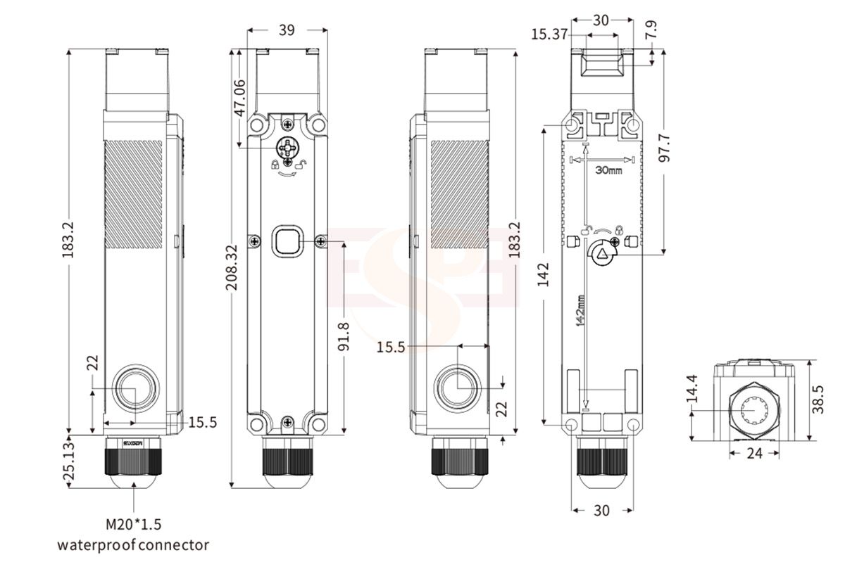 SLM13 Safety Door Switch